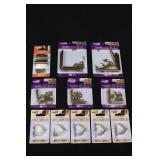 National Hardware Corner Braces Assortment - Brass Solid Brass - 1 In X 1/2 In, 2 In X 5/8 In, 3 In