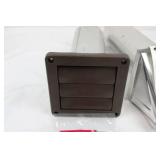 Lambro 4 in Aluminum Vent Hood Kit with Ducting, Clamps & Hardware