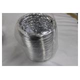 Lambro 4 in Aluminum Vent Hood Kit with Ducting, Clamps & Hardware