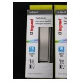 Legrand Radiant Paddle Dimmer, Paddle Switch & GFCI Outlet Nightlight GFCI (Assorted)