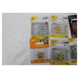 National Hardware Assorted Hardware - Screw Eyes, Cup Hooks, Hinges & More (N119-321)