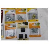 National Hardware Assorted Hardware - Screw Eyes, Cup Hooks, Hinges & More (N119-321)