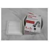 Lambro 4 in x 5 ft Dryer Vent Kit - Flexible Aluminum Duct