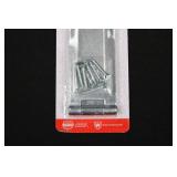 National Hardware Safety Hasps, Barrel Bolts & Sash Locks Assortment - Zinc Plated & Satin Nickel