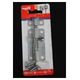 National Hardware Safety Hasps, Barrel Bolts & Sash Locks Assortment - Zinc Plated & Satin Nickel