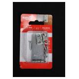 National Hardware Safety Hasps, Barrel Bolts & Sash Locks Assortment - Zinc Plated & Satin Nickel