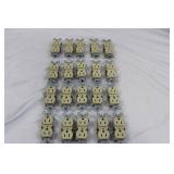 NEMA 5-15R Duplex Receptacles (Lot of 20)