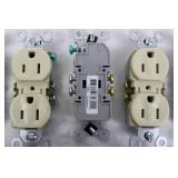 NEMA 5-15R Duplex Receptacles (Lot of 20)