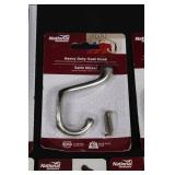 National Hardware Heavy Duty Coat Hooks with Pull, Hinge Pin Door Stops & Spring Door Stops