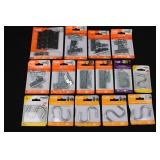 National Hardware Light T Hinges, Narrow Hinges, Open S Hooks - Mending Braces