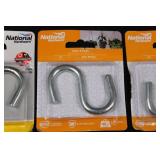 National Hardware Light T Hinges, Narrow Hinges, Open S Hooks - Mending Braces