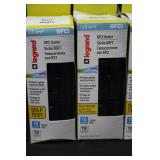 Legrand Radiant GFCI Outlet 15A 125V Self-Test Tamper-Resistant Assorted Black and Brown