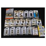 National Hardware Assorted Hinges, Corner Braces, Decorative Hinges & Brass Finish Hardware