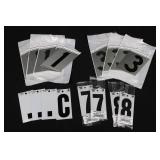 Hillman Reflectives 3-Inch House Numbers - Assorted Digits (6-Pack)