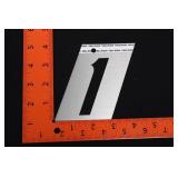 Hillman Reflectives 3-Inch House Numbers - Assorted Digits (6-Pack)