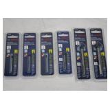 Bosch Glass & Tile Bits GT200, GT300, GT100, GT400, GT600, GT800 (Lot of 6)