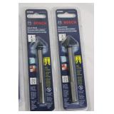 Bosch Glass & Tile Bits GT200, GT300, GT100, GT400, GT600, GT800 (Lot of 6)