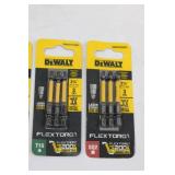 DeWalt FlexTorq 2-1/4 in Power Bits Set (3-Pc) - Lot of 5 (DWAF2TX15IR3)