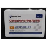 Contractor's First Aid Kit - 128 Pieces (90753) - ANSI/ISEA Z308.1-2015