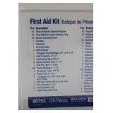 Contractor's First Aid Kit - 128 Pieces (90753) - ANSI/ISEA Z308.1-2015