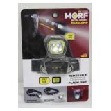 MORE R230 Ultra Bright Headlamp - 230 Lumen, Detachable Headlamp & Magnetic Flashlight