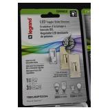 Legrand Radiant Dimmers, GFCI Outlet, Cable Decorator Strips & Lutron Motion Sensor - Mixed