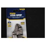 IRWIN VISE-GRIP Curved Jaw Locking Pliers 5-Inch & 10-Inch (Lot of 2)