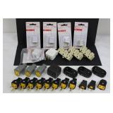 Pass & Seymour Quick Clamp Plug Lampholder Adapters - 125V 6A & 15A Assorted