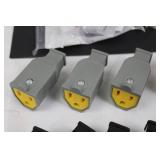 Pass & Seymour Quick Clamp Plug Lampholder Adapters - 125V 6A & 15A Assorted