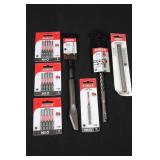 Diablo Square Drive Bits Set with Mortar Knife, Hammer Bits & Concrete Sleeve