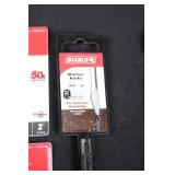 Diablo Square Drive Bits Set with Mortar Knife, Hammer Bits & Concrete Sleeve