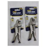 Irwin VISE-GRIP Curved Jaw Locking Pliers 5' (125 mm) (Lot of 2)