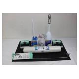 MHI Safe-er-Grip Portable Shower Arm & Assorted Bath Accessories (Lot of 5)
