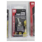 Gardner Bender GSW-110 O-Ring Toggle Switches & GSBC-2 Copper Split Bolts - Assorted