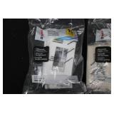 Legrand Pass & Seymour Wall Plates TP26WCP & TP26LACP (10-Pack) White & Light Almond