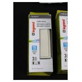 Legrand Ivory/Marfil Outlet & Switch Assortment - Duplex Outlets, Paddle Switches