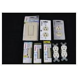 Legrand Pass & Seymour Ivory/Marfil 15A Outlets & Switches - GFCI, Duplex & Paddle Switches