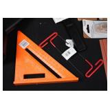 Hy-Ko Stencils 6 Inch Pack, Slime Tire Sealant Twin Bottles & Rust-Oleum Concrete Etch
