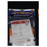 Imperial Clear Flame Cleaner - Soot Remover Powder - Kero World Wick 510 Replacement (Gasket)