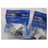 Watts WaterPEX & SharkBite Fittings Assortment - P-676 Angle Valve 1/2 CTS x 1/4 CTS