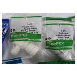 Watts WaterPEX & SharkBite Fittings Assortment - P-676 Angle Valve 1/2 CTS x 1/4 CTS