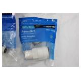 Watts AquaLock PEX Valve Kit - Reducing Straight Valves & Push-To-Connect Adapters