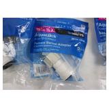 Watts AquaLock PEX Valve Kit - Reducing Straight Valves & Push-To-Connect Adapters