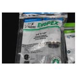 SharkBite PEX Fittings Assortment Pack - 3/4 in x 3/4 in Couplings & 1/2 in x 1/2 in Adapters