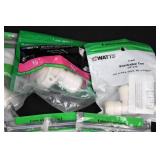 Watts WaterPEX Fittings Assortment - Stackable Tees, Union Elbows, Reducing Stems (1/2 CTS, 3/8 CTS)