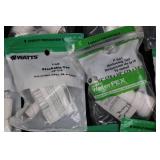 Watts WaterPEX Fittings Assortment - Stackable Tees, Union Elbows, Reducing Stems (1/2 CTS, 3/8 CTS)