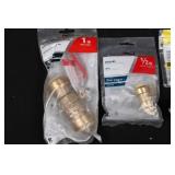 BrassCraft Dual Outlet Valve & GreenThumb 3/4 in Hose Connectors - Assorted Plumbing Fittings