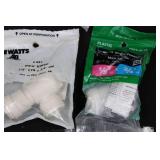 Watts Quick-Connect Plumbing Fittings Assortment - 1/2 CTS to 3/4 CTS, PEX/CPVC/PB