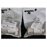 Watts Quick-Connect Plumbing Fittings Assortment - 1/2 CTS to 3/4 CTS, PEX/CPVC/PB