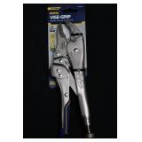 IRWIN VISE-GRIP Locking Pliers Set Curved Jaw Long Reach 4LN, 5 in (125 mm), 10 in (250 mm) 10WR
